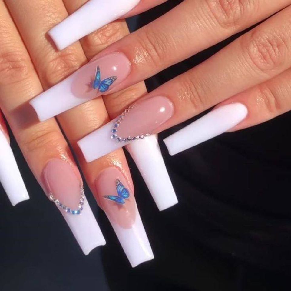 Fashion Unhas decoradas 💙🦋