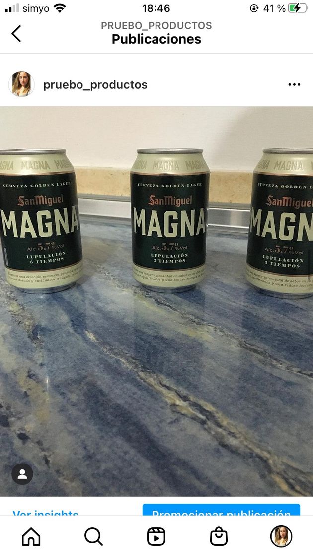 Social Cerveza Magna san Miguel 
