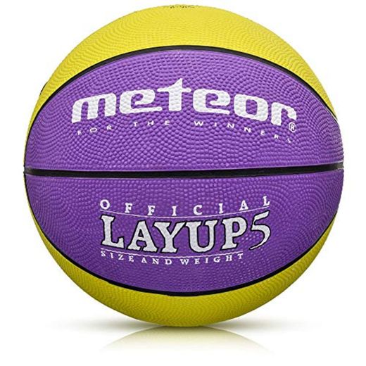 meteor Balón Baloncesto Pelota Basketball Bebe Ball Infantil Niño Adultos Jóvenes Balon