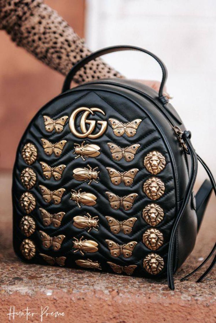 Moda Gucci black backpack