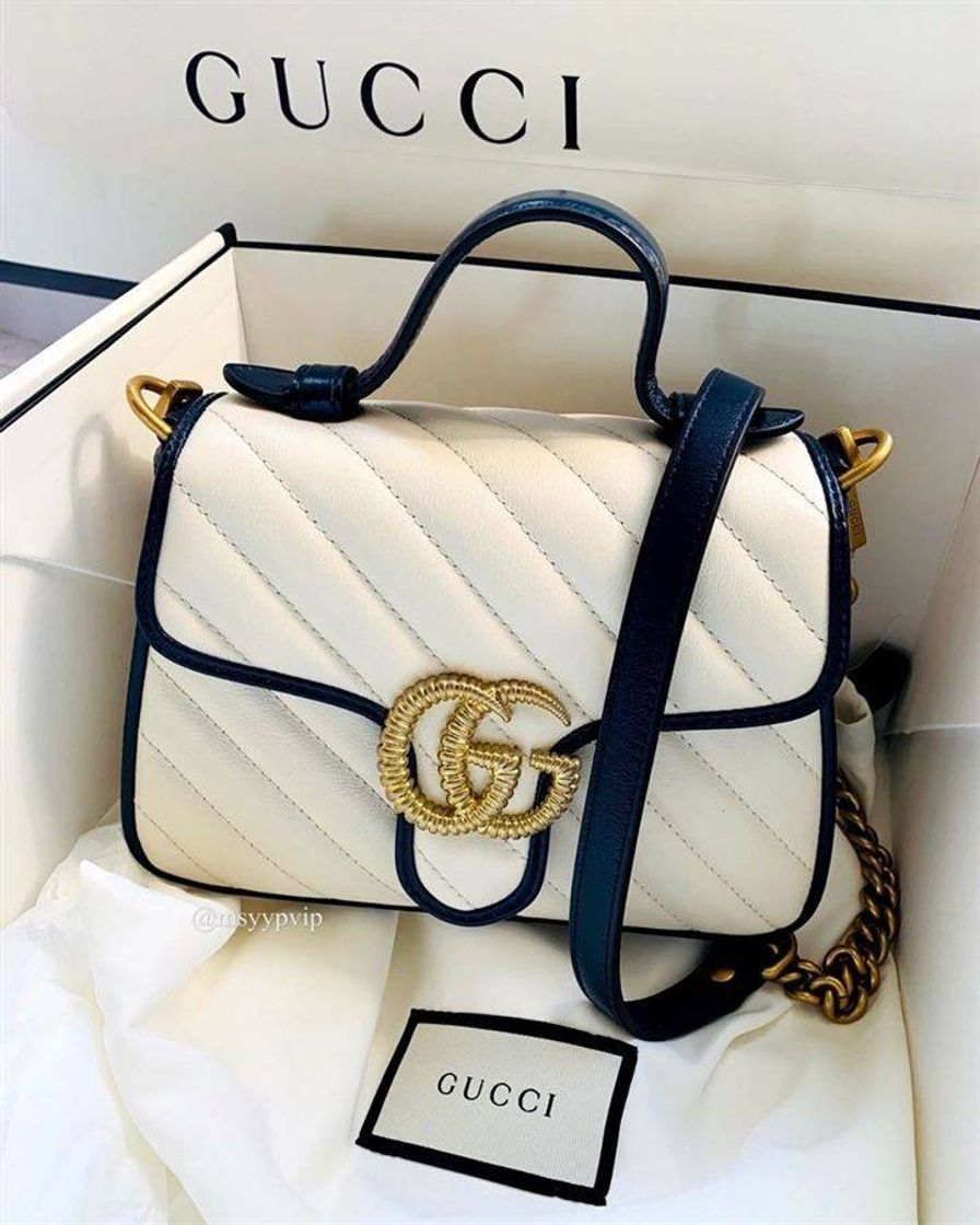 Fashion Gucci white bag