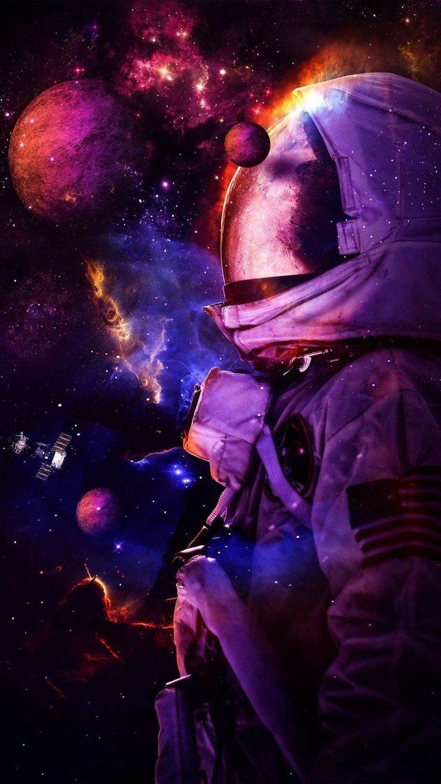 Moda color astronaut