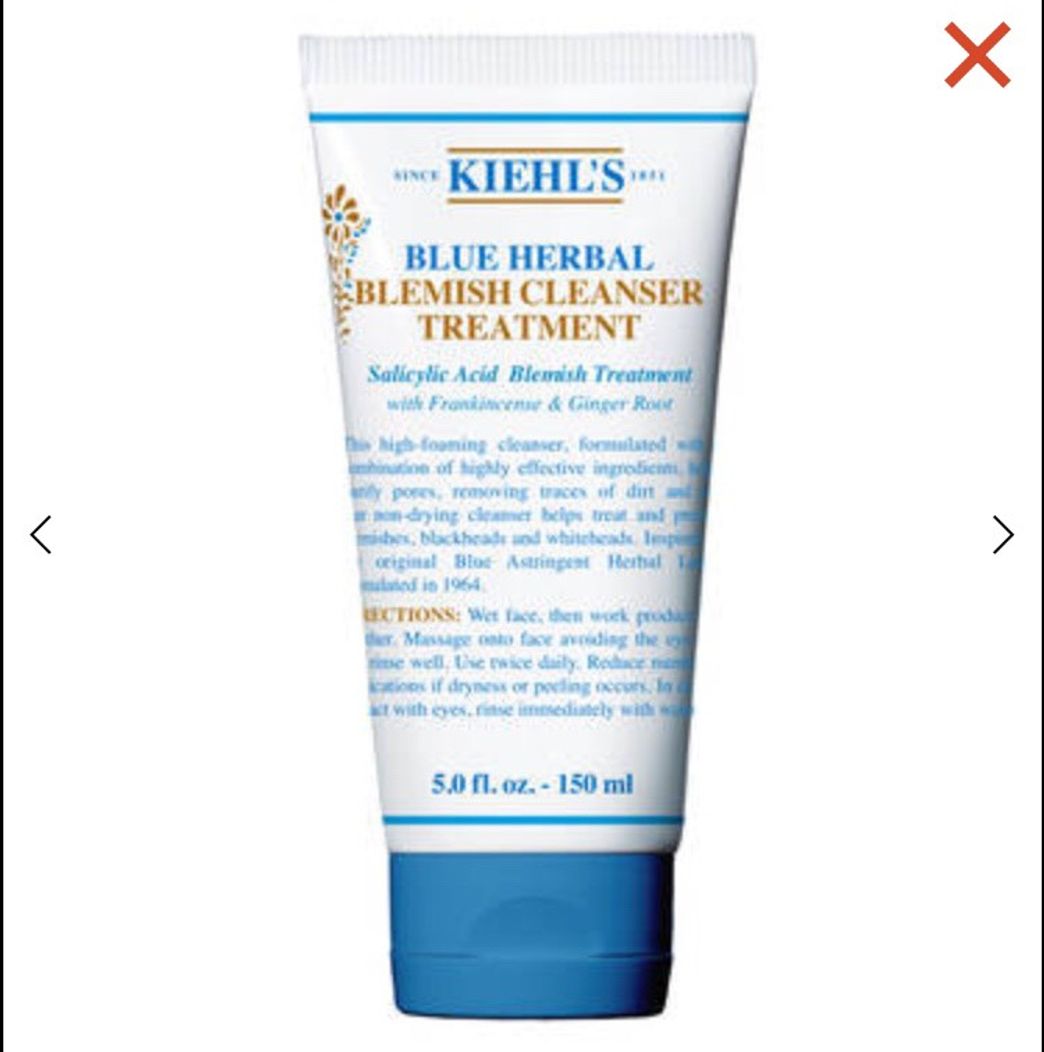 Moda Blue Herbal Acne Cleanser – Cleanser with Salicylic Acid – Kiehl's