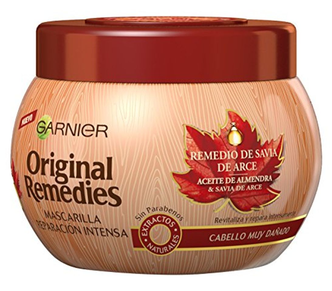 Belleza Garnier Original Remedies Remedio de Arce Mascarilla capilar para pelo muy dañado