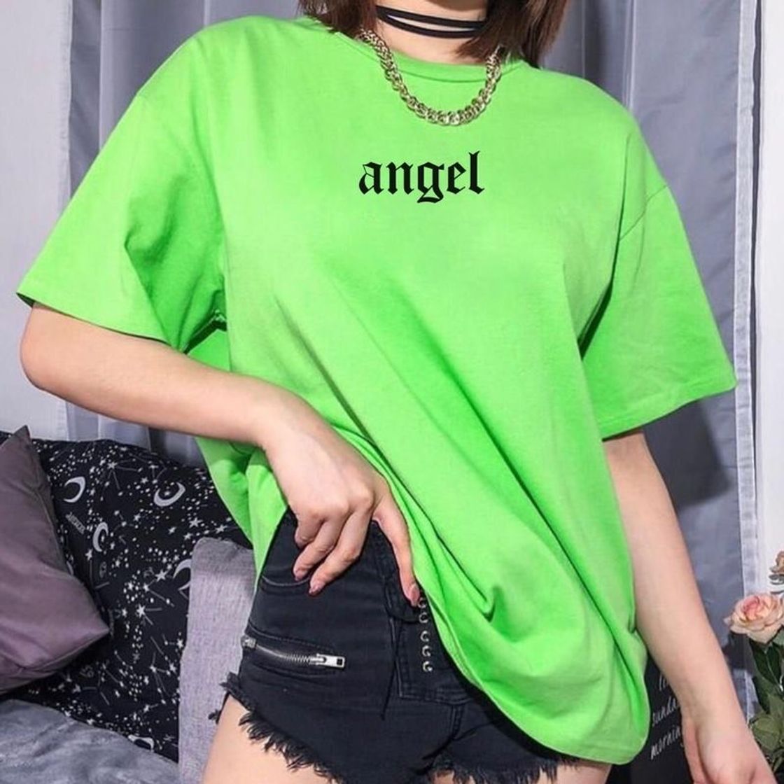 Moda Camiseta Angel