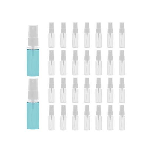 Belle Vous Frasco Vacío Pequeño Atomizador Perfume Plástico Transparente 20 ml