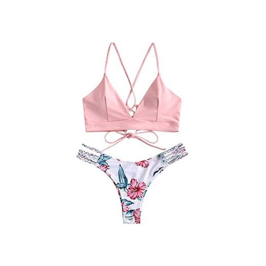 CheChury Mujer Sexy Conjunto De Bikini Verano Sexy Push Up Ropa De