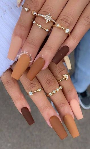 Brown nail 🤎