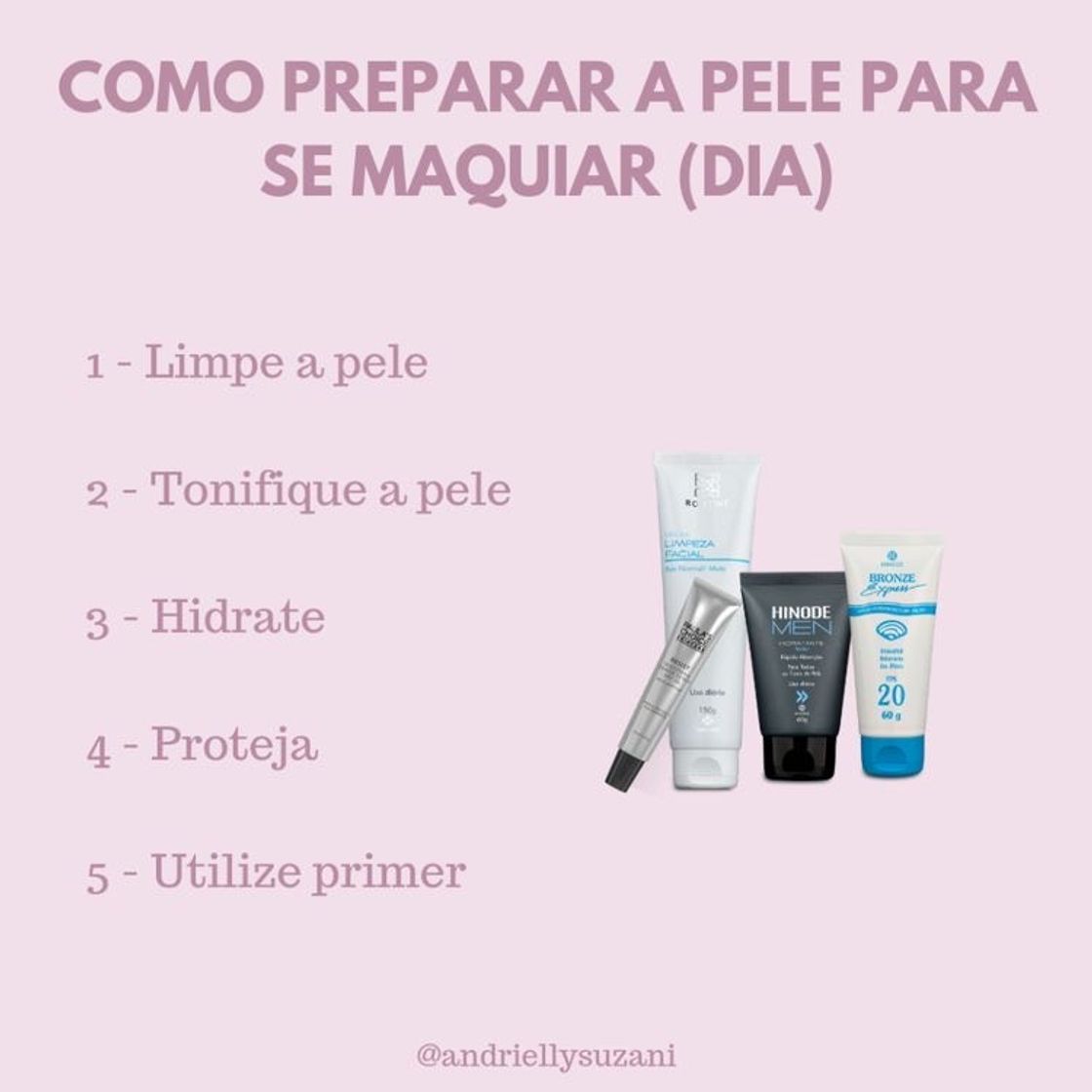 Fashion Dicas pra preparação de pele do dia-a-dia