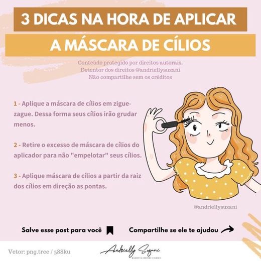 Dicas para aplicação da máscara de cílios