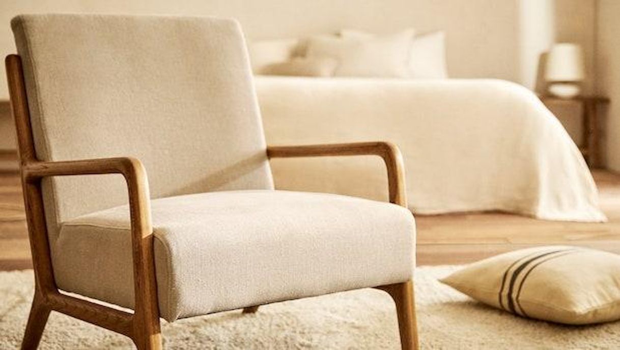 Elemento de la categoría hogar POLTRONA FREIXO E LINHO | ZARA HOME