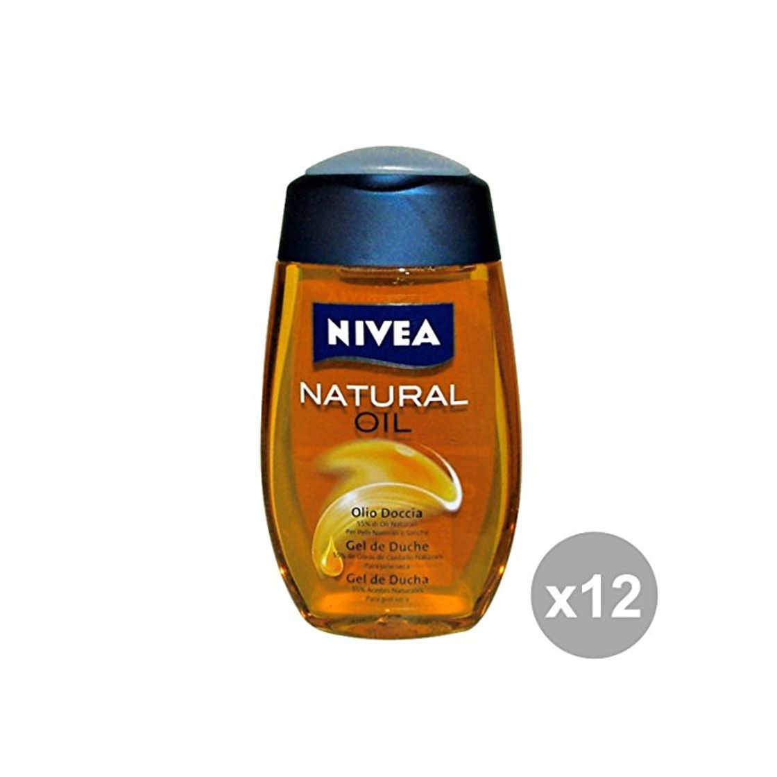 Product Juego 12 Nivea Ducha Natural Oil 200 ml