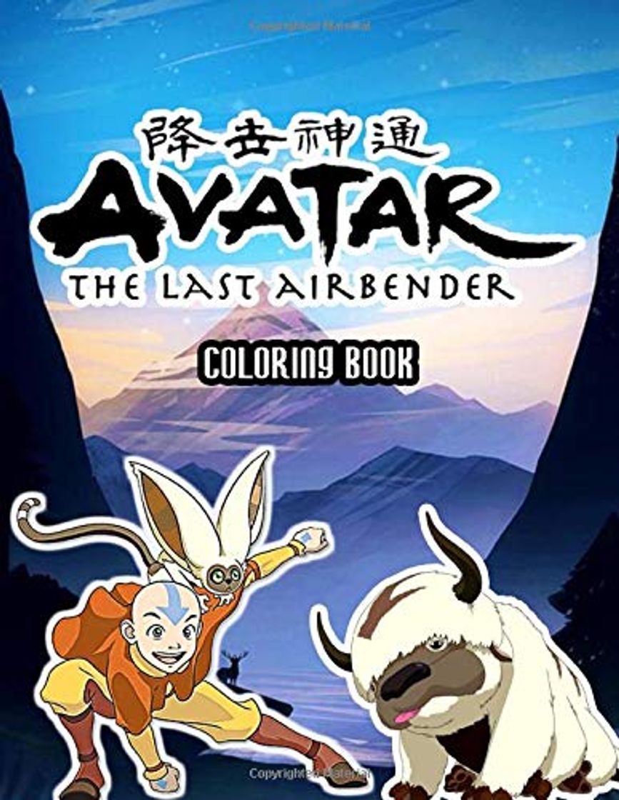 Libros Avatar The Last Airbenyder Coloring Book: 50