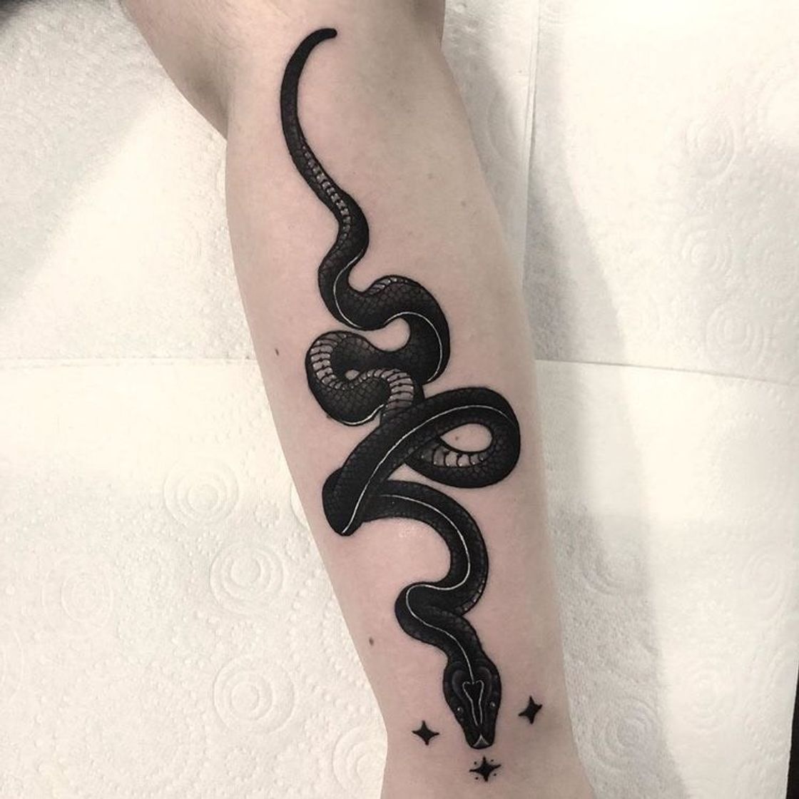 Moda tatuagem cobra