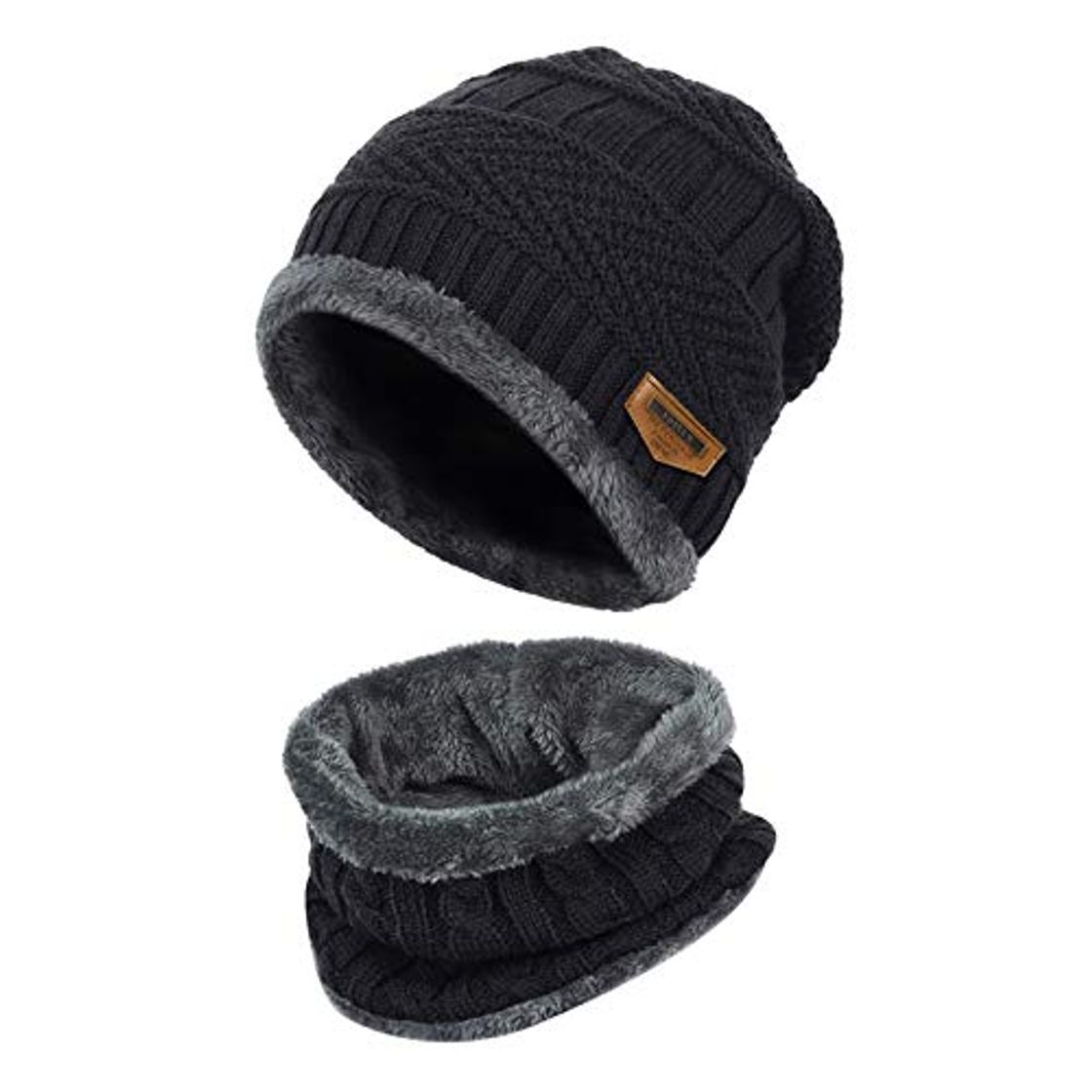 Productos VBIGER Gorras Con Bufanda y Gorros de punto Sombreros de Invierno Hombre