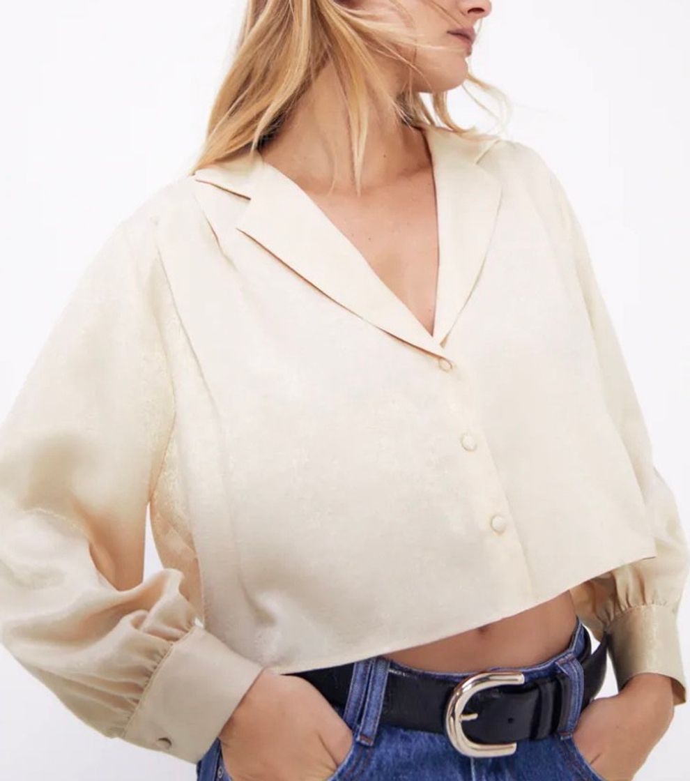 Social Camisa Cropped Zara
