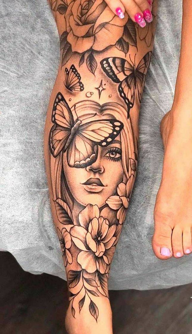 Fashion Tattoo Feminina