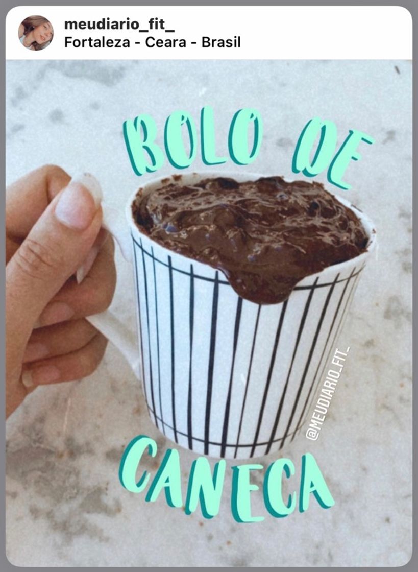 Moda Bolo de caneca