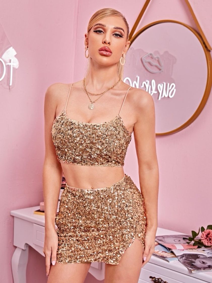 Fashion Conjuntinho glamuroso 