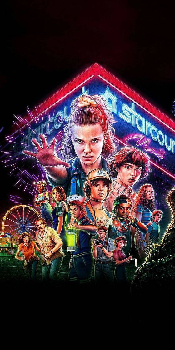 Moda Stranger Things🚲🎆💡