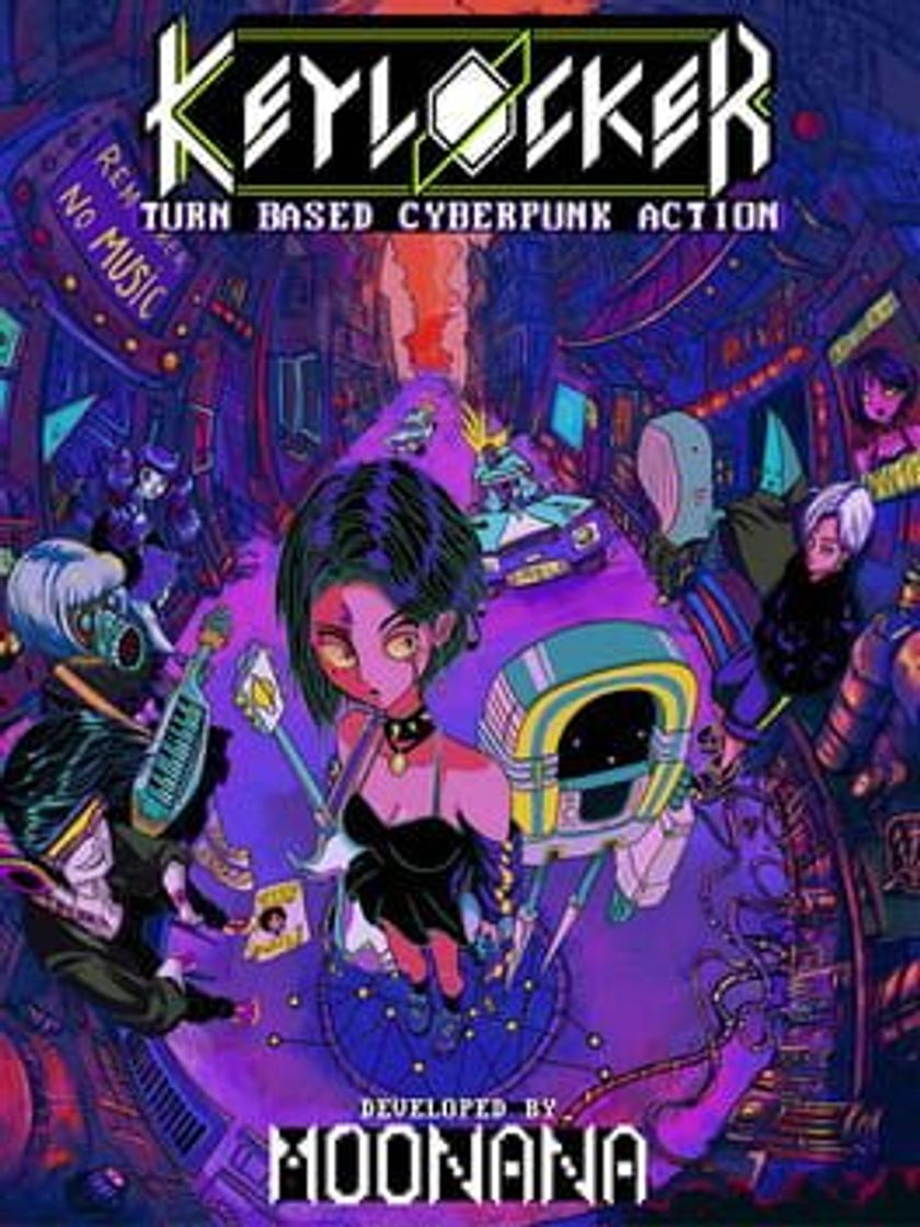 Videogames Keylocker: Turn Based Cyberpunk Action