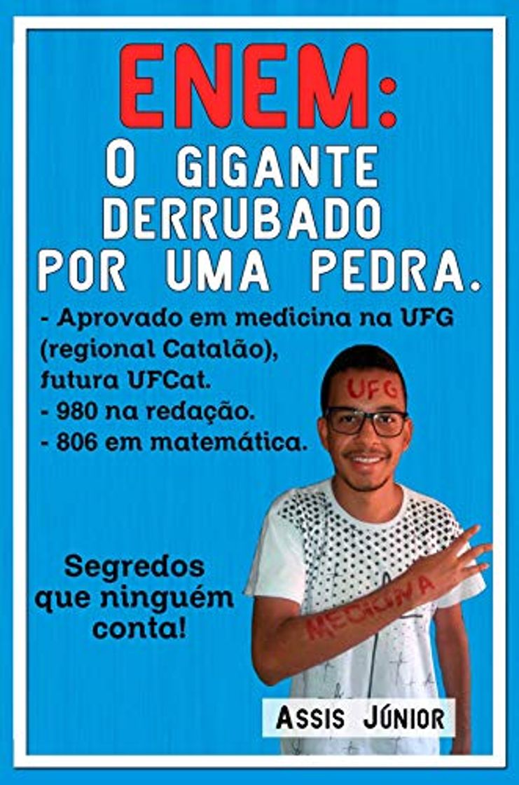 Book ENEM: O GIGANTE DERRUBADO POR UMA PEDRA: Conheça a história e o