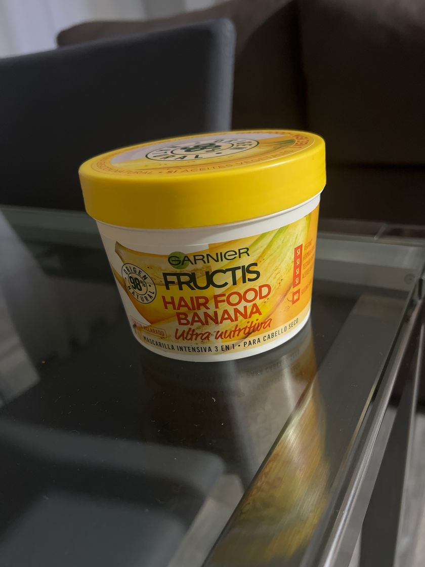 Social Garnier Fructis Mascarilla 3 en 1 Hair Food Banana , 3 Recipientes