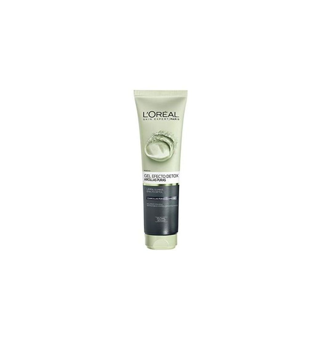 Beauty L'Oreal Paris Dermo Expertise Gel Limpiador Efecto Detox Arcillas Puras Negra