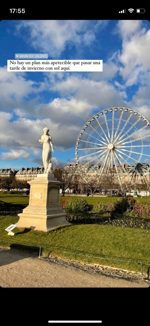Lugar Jardin des Tuileries