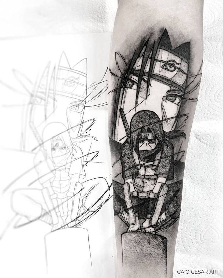 Moda Tatuagem Itachi