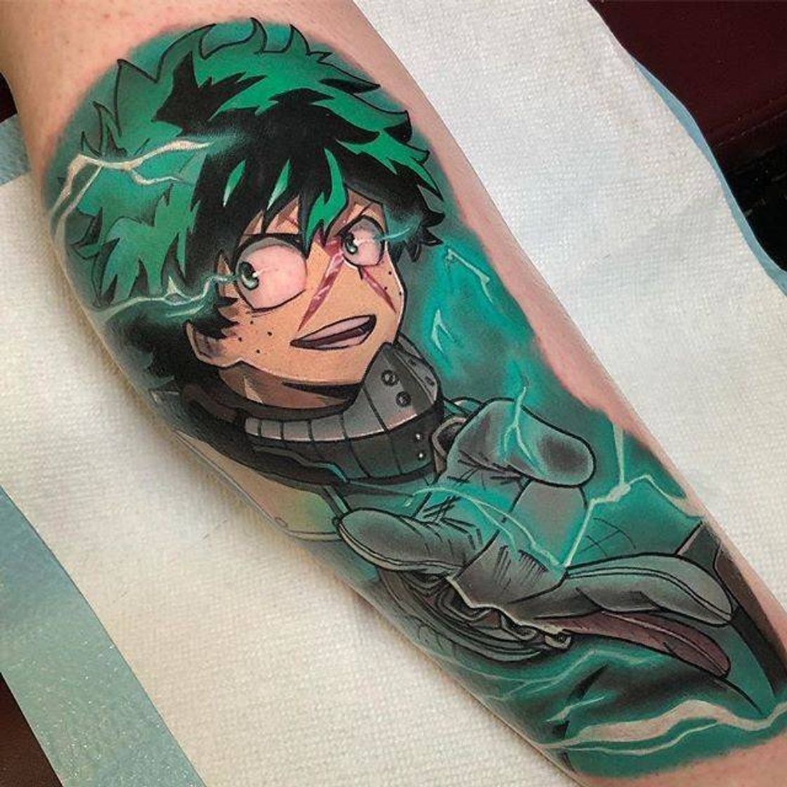 Moda Tatuagem Boku no Hero