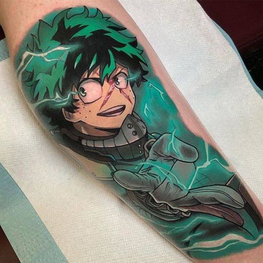 Tatuagem Boku no Hero