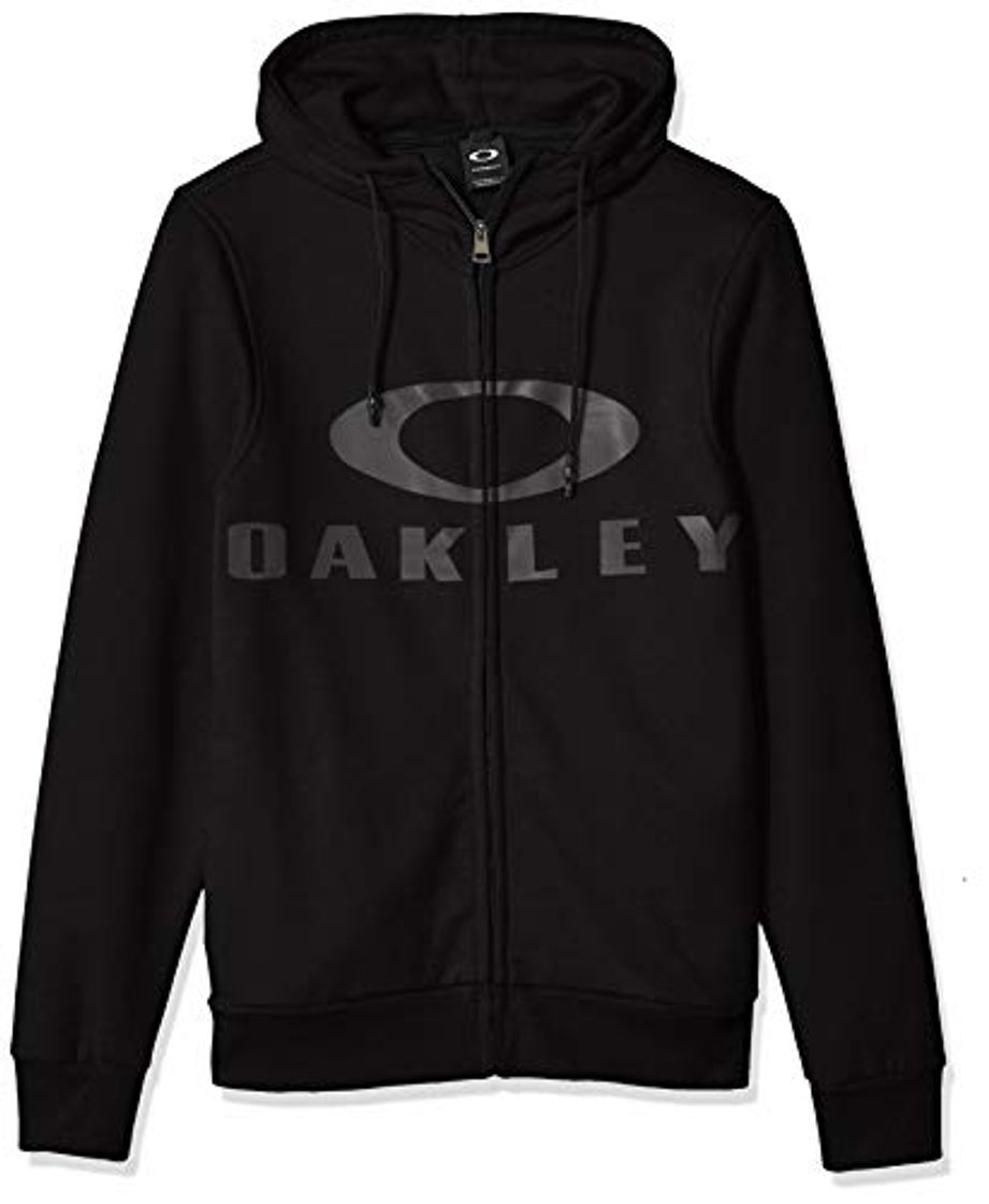 Moda Oakley Bark FZ Sudadera con Capucha Blackout