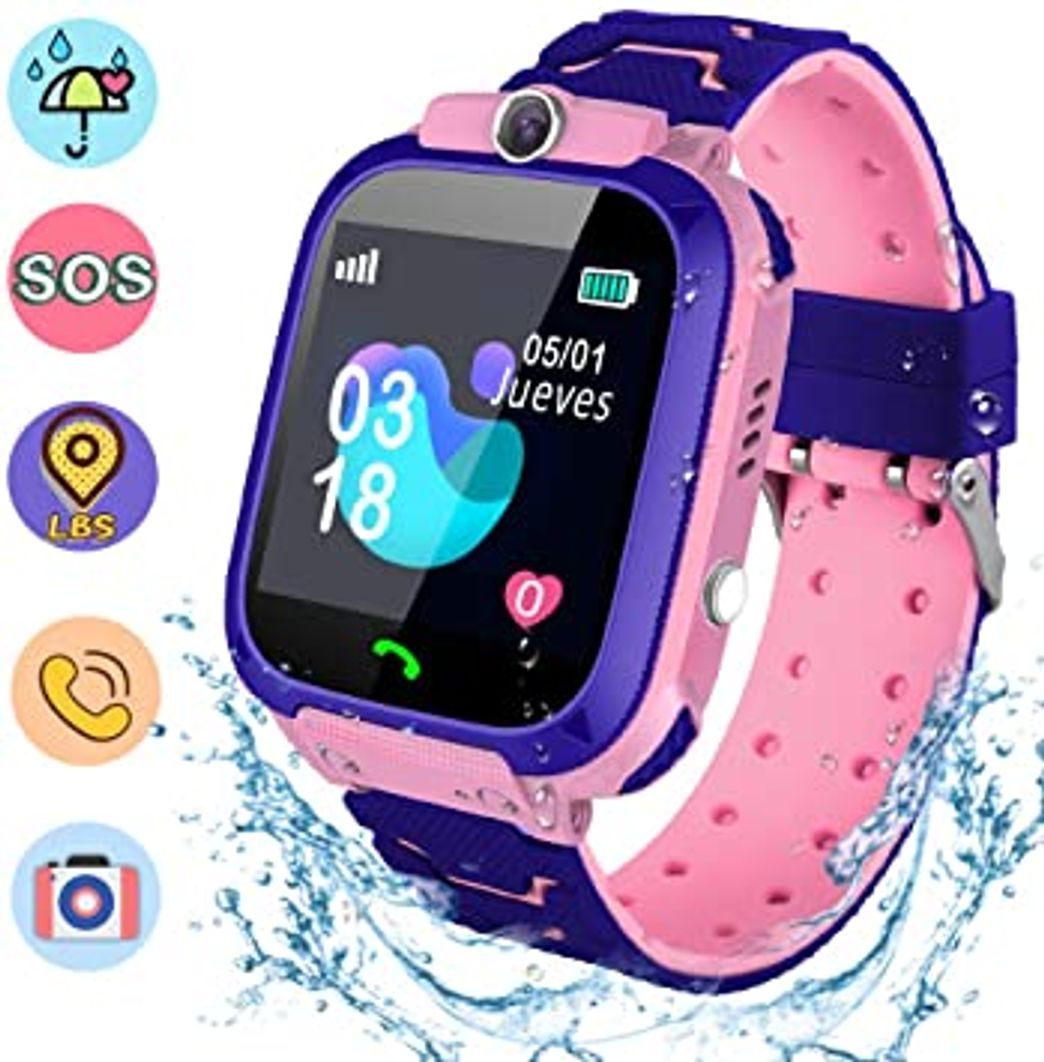 Producto linyingdian Smartwatch Niños, Reloj Inteligente Niña IP67, LBS, Hacer Llamada, Chat de