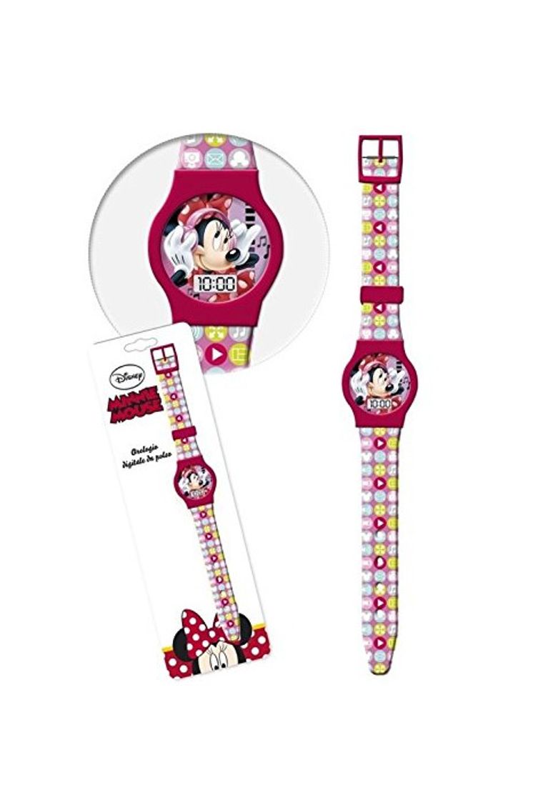 Products Star  Disney Minnie Reloj de Pulsera Digital, diámetro