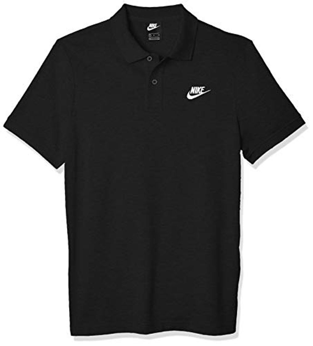 Social NIKE M NSW CE Polo Matchup Pq Polo Shirt, Hombre, Black/