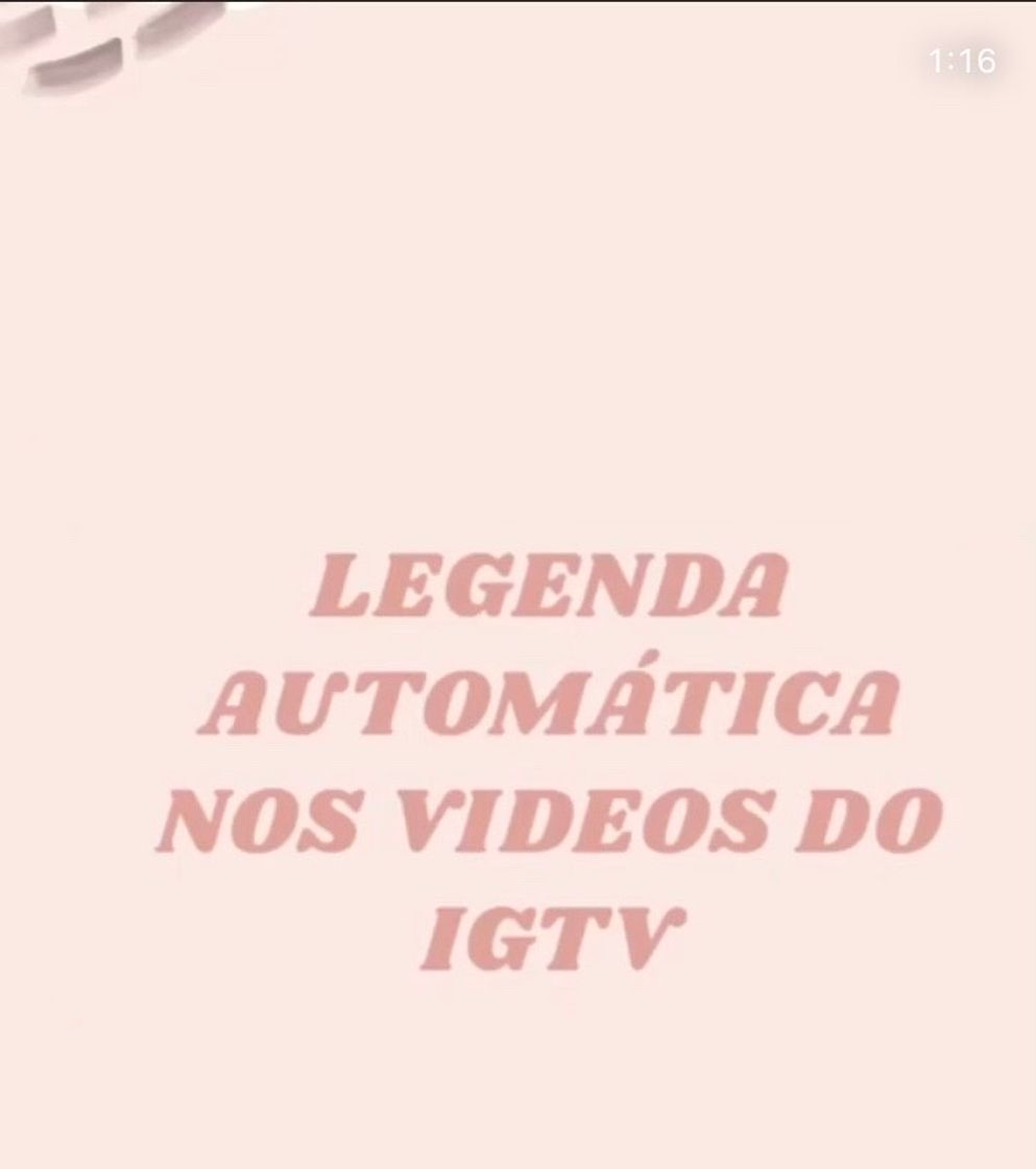 Fashion Como legendar seus vídeos do IGTV 