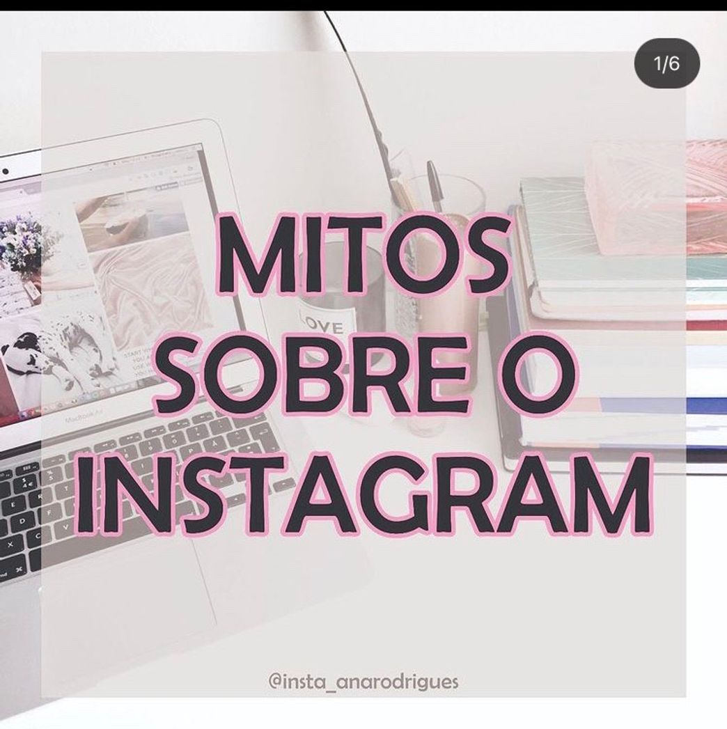 Fashion Mitos sobre o Instagram ✅