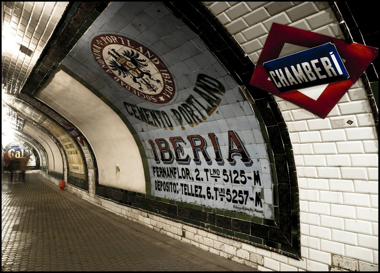 Lugar Andén 0 | Estación Museo - Chamberí