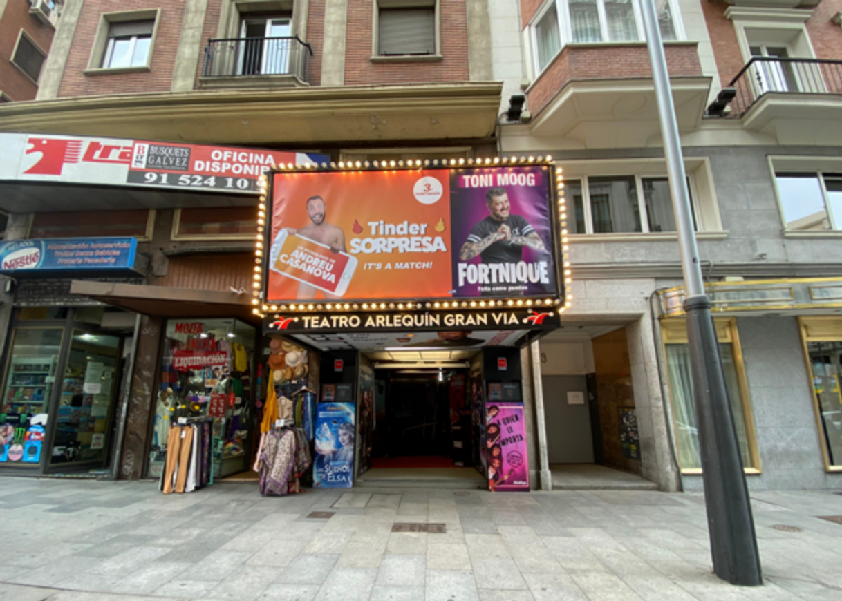 Places Teatro Arlequín Gran Vía