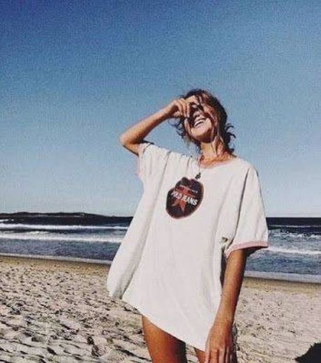 Beach and T-Shirt