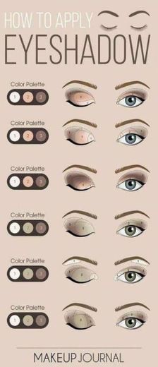 How to apply eyeshadow?