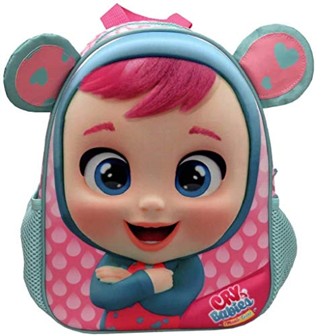 Moda Mochila Infantil Eva 3D Bebés Llorones Lala 30x11x21 Cm