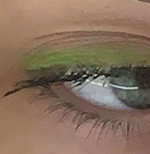 green makeup 