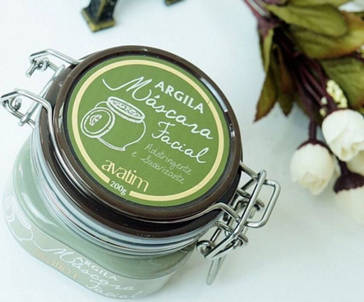 Producto Máscara facial de argila verde Avatim 