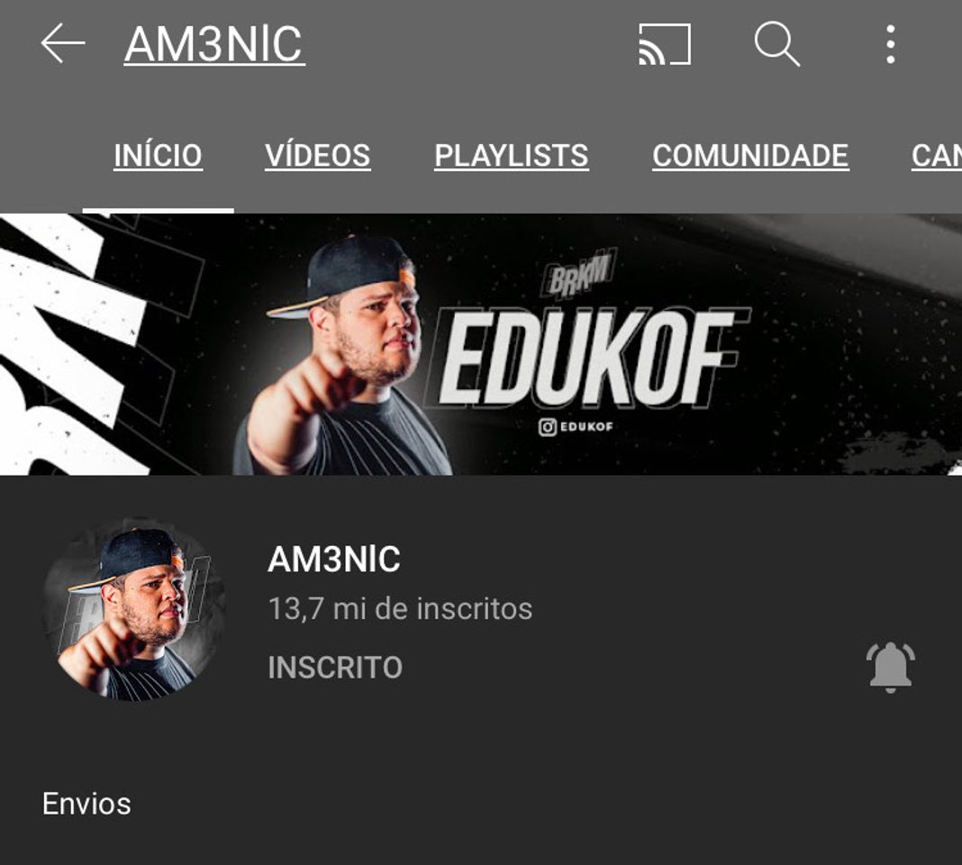 Fashion Eu sou edukof e seja bem-vindo ao meu canal AMENIC!