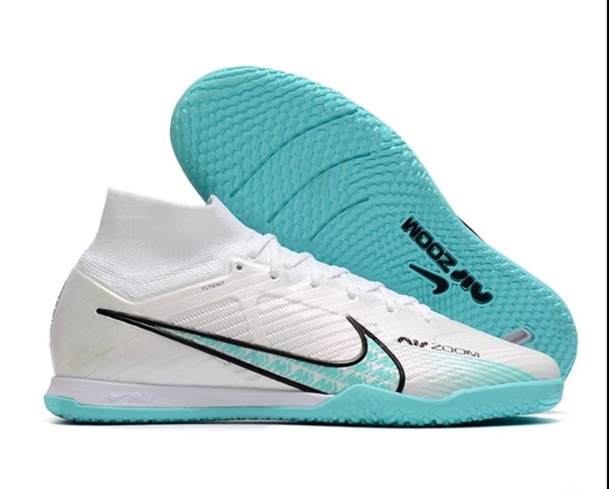 Social Chuteira Nike Zoom Mercurial Superfly 9 Academy Futsal - Branco