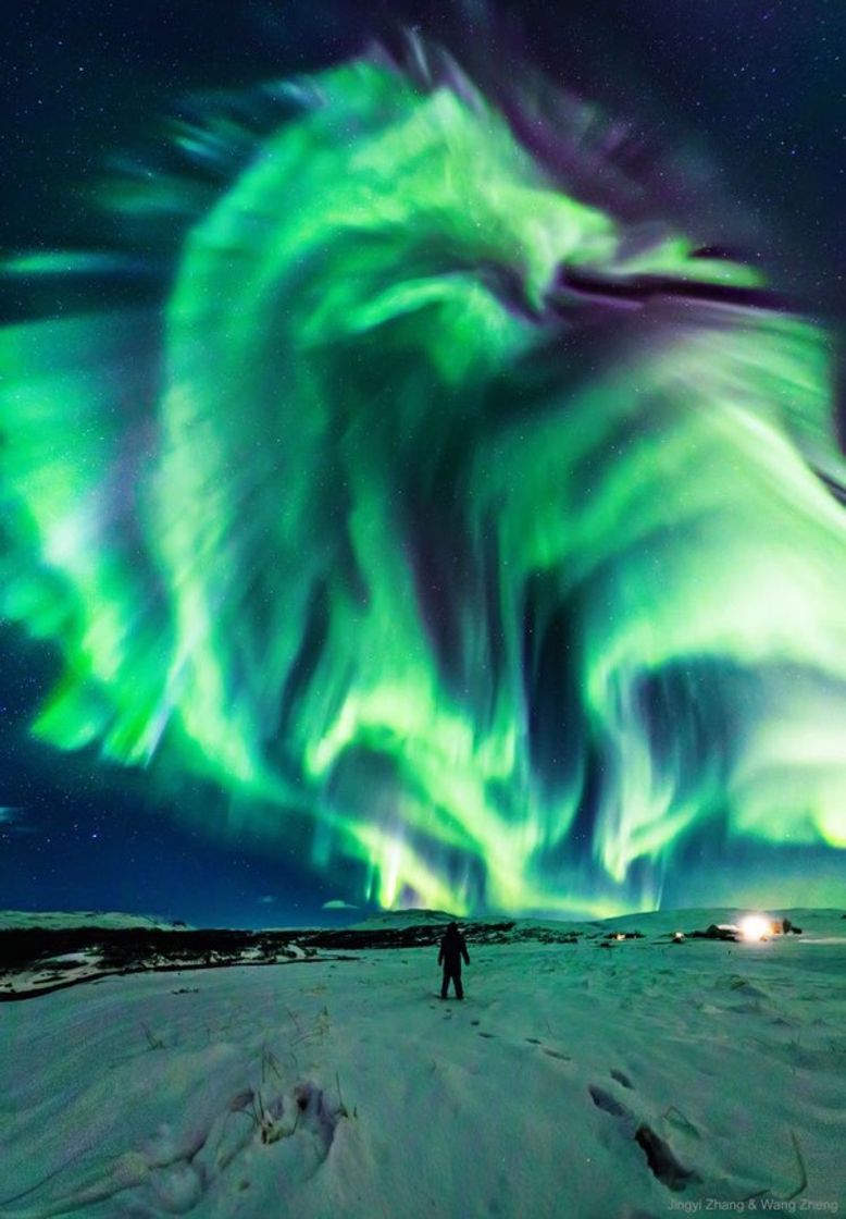 Place Aurora borealis