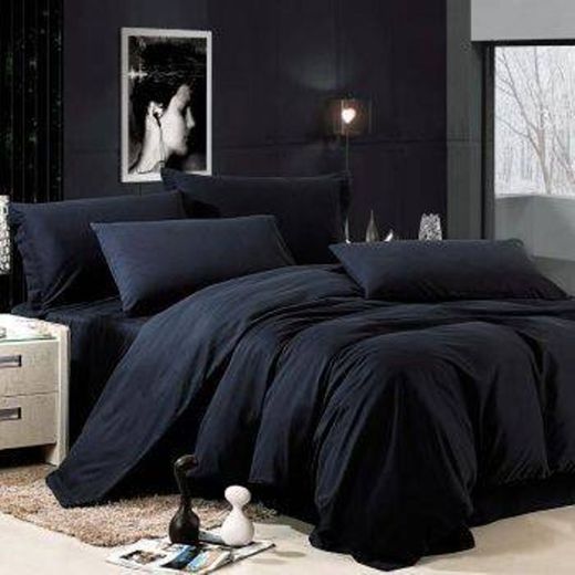 Black bed