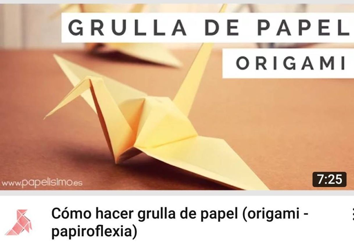 Fashion Como hacer una grulla de Origami